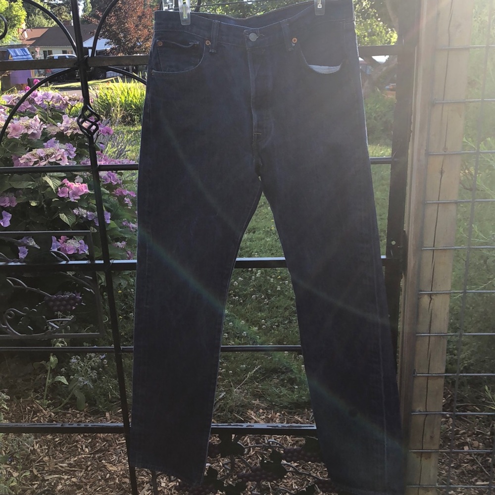 Levi’s blue 501 jeans size 34/34